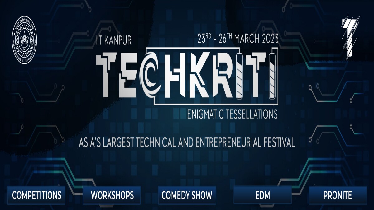 Techkriti 2023 to be held at IIT Kanpur from March 23 to March 26