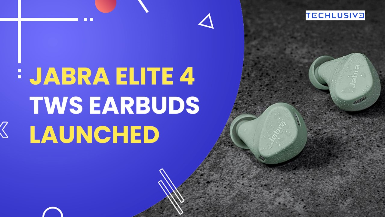 Jabra Elite 4 TWS Earbuds Launched With ANC & Bluetooth Multipoint Features - Watch Video