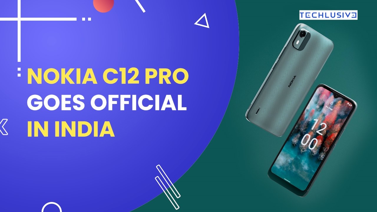 Nokia C12 Pro Launched In India With Price Starting At Rs 6999 - Watch Video