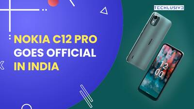 Nokia C12 Pro Launched In India With Price Starting at Rs 6999 - Watch Video