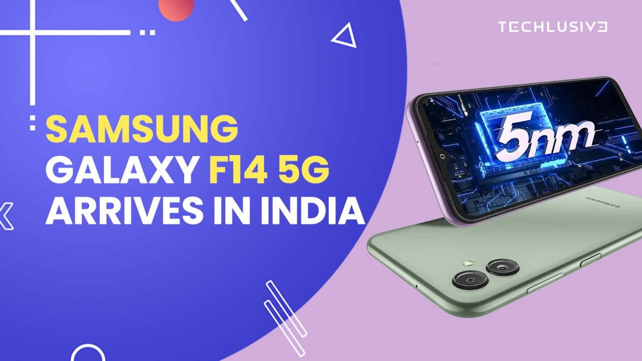 Samsung Galaxy F14 5G Debuts In India With 6,000mAh Battery - Watch Video