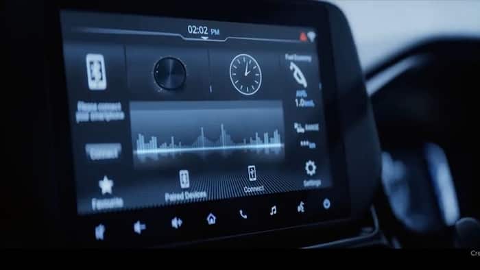 Toyota Hyryder Infotainment Screen