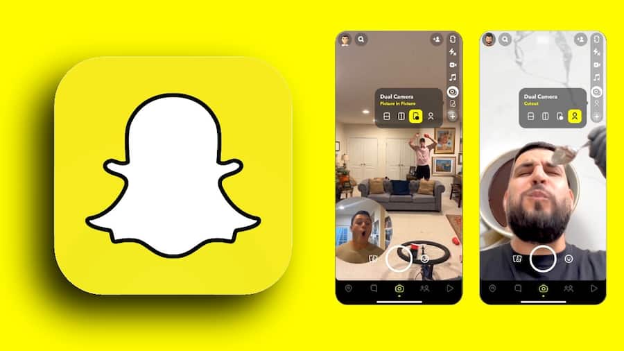 Snapchat ने पेश किए नए फीचर्स, सिग्नेचर स्टोरी फॉर्मेट से लेकर Snap Map पर मिलेगा 3D व्यू एक्सपीरियंस Snapchat-Dual-Camera