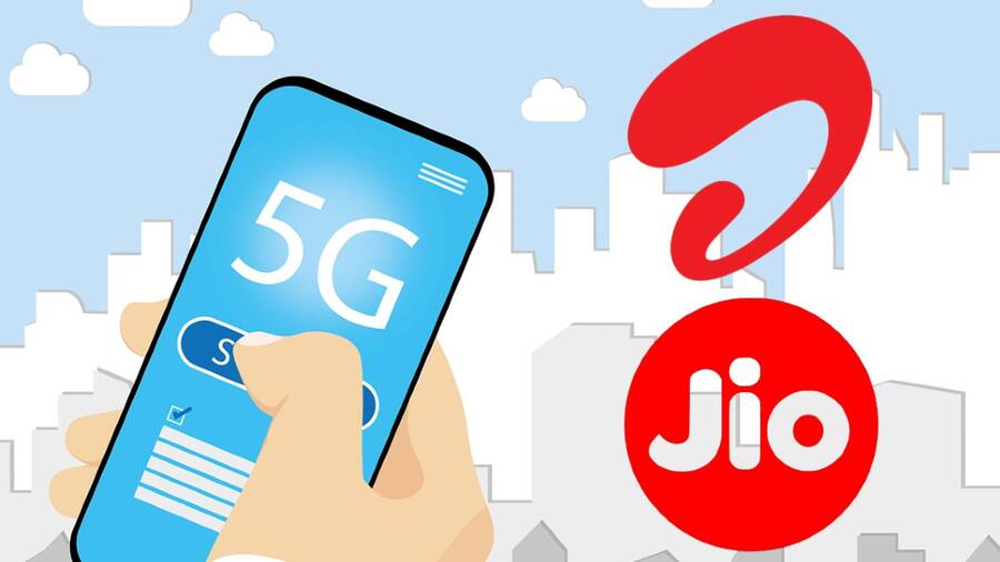 Jio 5G vs Airtel 5G: Check top speeds, coverage in India 5G-Airtel-Jio