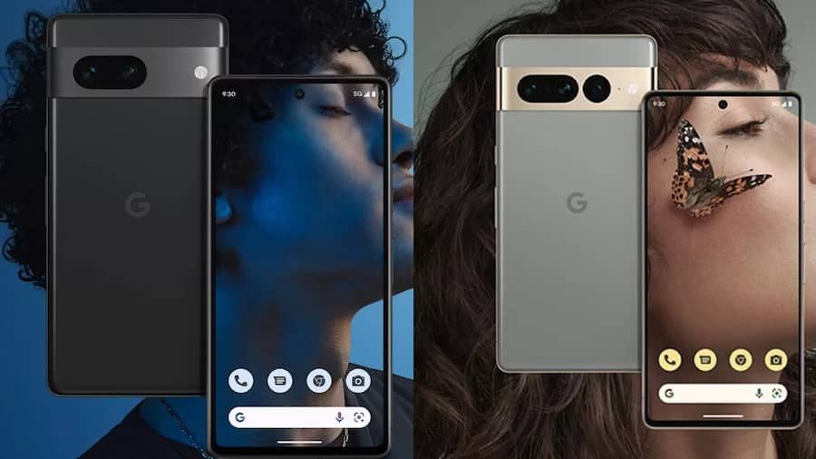 Google Pixel 7 Pro display