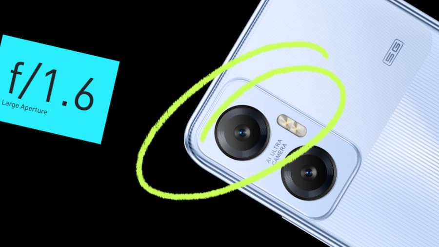 Infinix HOT 20 5G camera