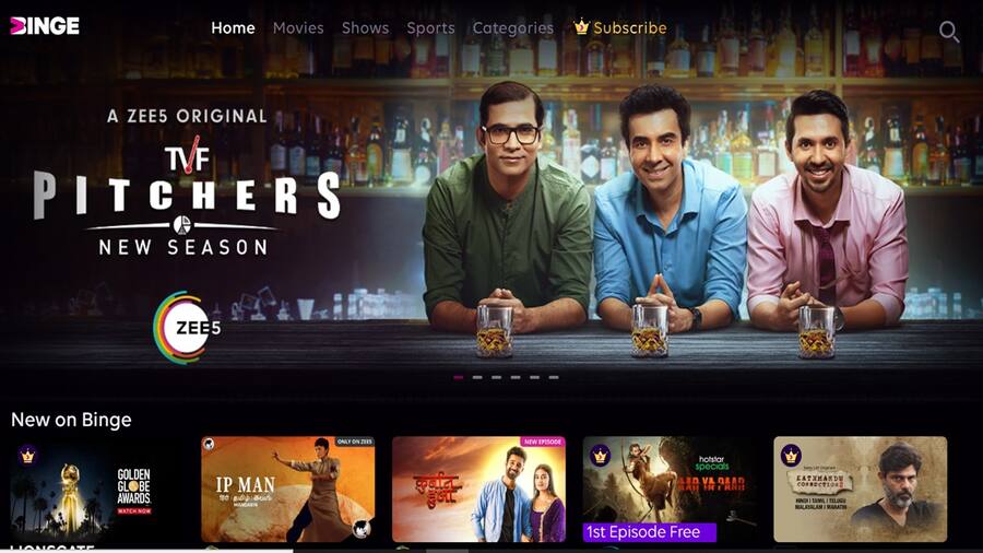 Tata Play Binge में आ गए 3 नए OTT Platform, सिर्फ 299 रुपये में मिलेगा 22 Apps का मजा Tata Play Binge