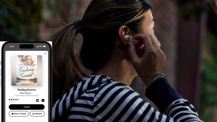 Apple audiobook catalogue can now be narrated by AI Untitled design - 2023-01-05T174003.089