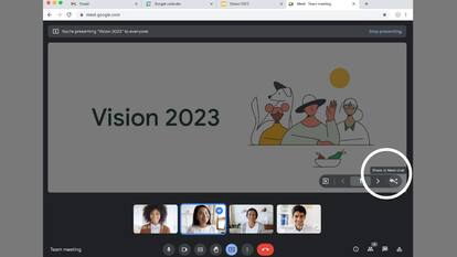 Google Meet users can now share access to presented content
