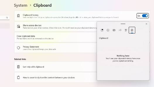 How to paste previously copied texts using Clipboard on Windows 11