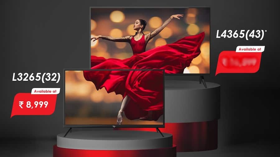 itel ने लॉन्च किए 32 इंच और 43 इंच के दो सस्ते Smart TV, कीमत सिर्फ Rs 8,999 से शुरू itel L Series Smart TVs