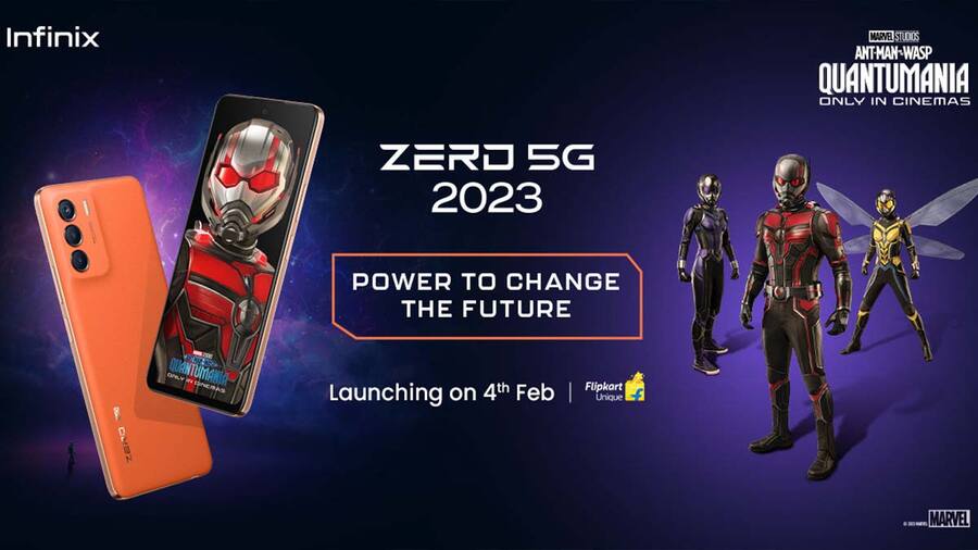 Infinix Zero 5G 2023 series to launch in collaboration with Marvel's Ant-Man and the Wasp: Quantumania Infinix Zero 5G 2023 Marvel