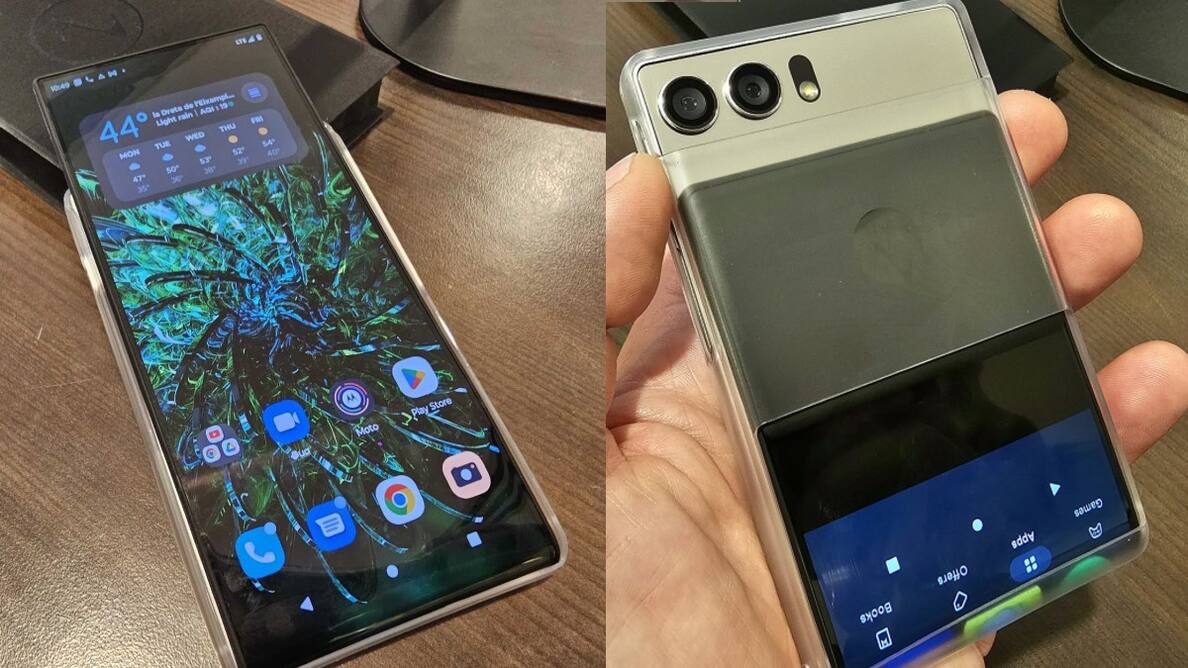 MWC 2023 के दौरान पेश हुआ Motorola Rizr Rollable कॉन्सेप्ट फोन, छोटी-बड़ी हो जाएगी स्क्रीन