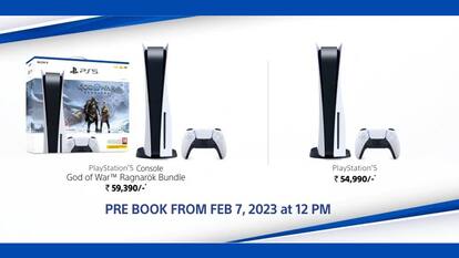 Sony PlayStation 5, God of War Ragnarok Bundle pre-booking today at 12 PM
