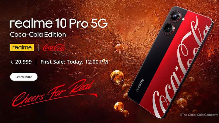 Realme 10 Pro 5G Coca Cola Edition 5
