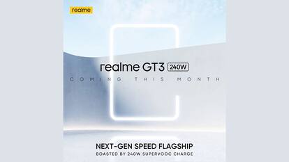 Realme GT 3 global launch confirmed, India launch signaled