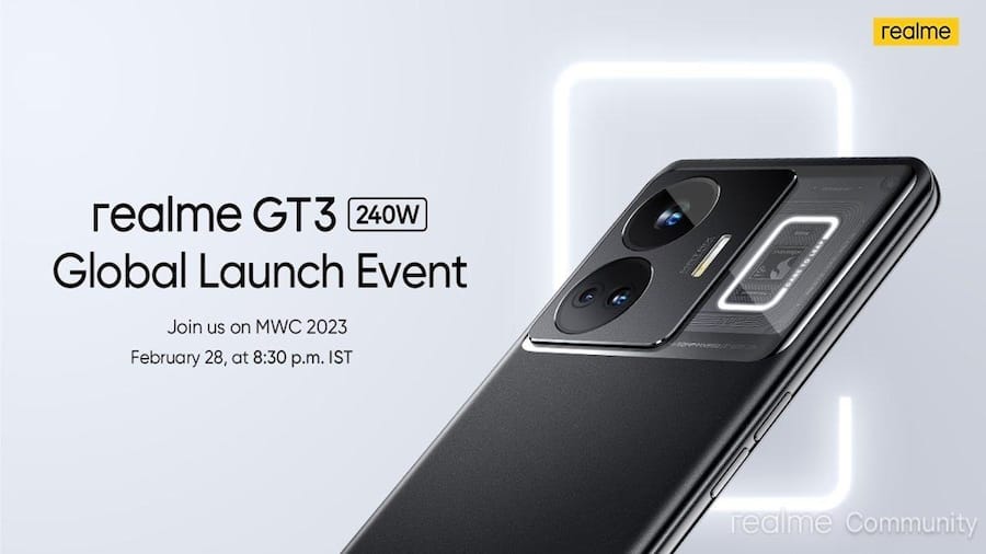 Realme GT 3 240W: 28 तारीख की लॉन्चिंग से पहले मुख्य स्पेसिफिकेशन का खुलासा, जानें डिटेल्स Realme GT 3 240W