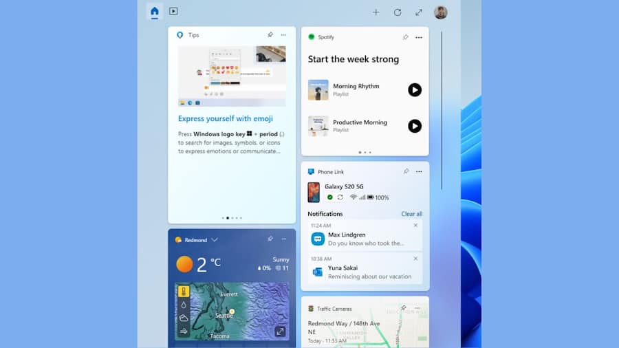 Microsoft introduces Spotify, Phone Link widgets for Windows 11 Untitled design - 2023-02-02T163617.619