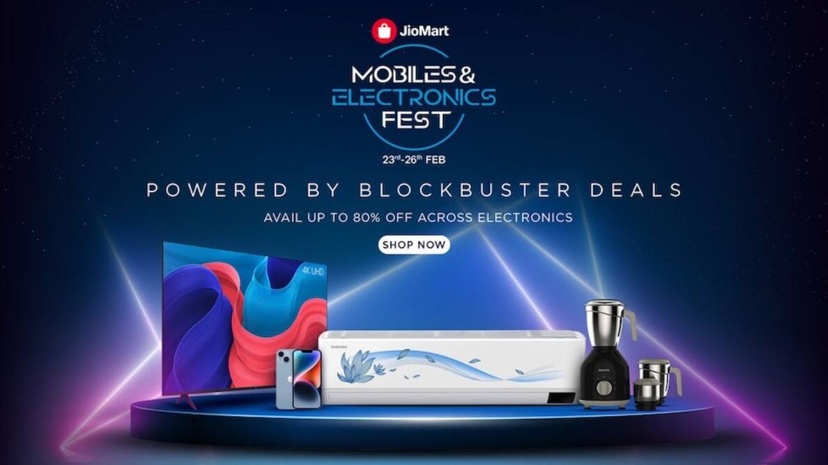 JioMart Mobiles and Electronics Fest is now live: Best deals on Galaxy M13, iPhone 14 Plus and more