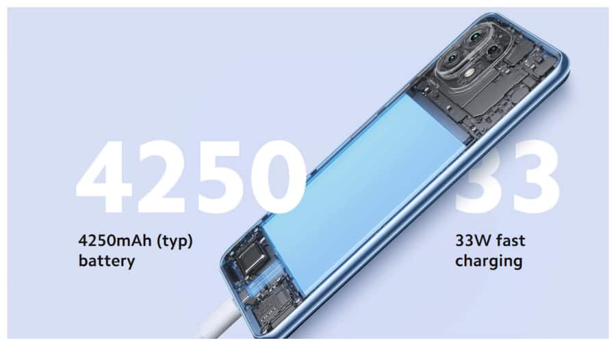 Xiaomi 11 Lite NE 5G battery