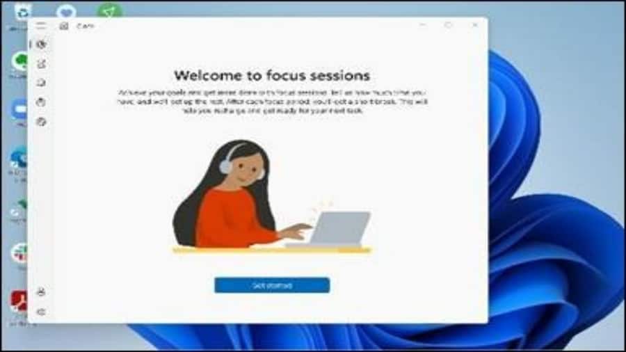 Start a focus session