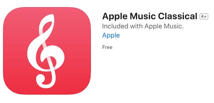 Apple Music Classical App
