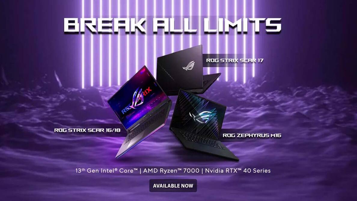 Asus launches new ROG Strix Scar Series and Zephyrus M16 laptops