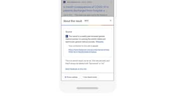 Google Search's About this result feature gets 9 Indian languages