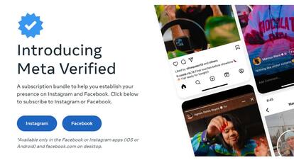 Facebook और Instagram पर Blue Tick के लिए हर महीने देने होंगे 1000 रुपये से ज्यादा, पता चल गई कीमत