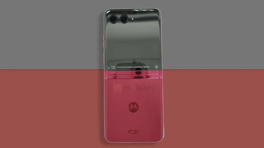 Motorola Razr 2023 की पहली झलक आई सामने, मिलेगा कुछ ऐसा डबल-टोन डिजाइन Motorola