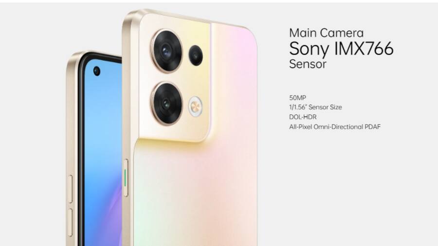 OPPO Reno 8 5G Camera