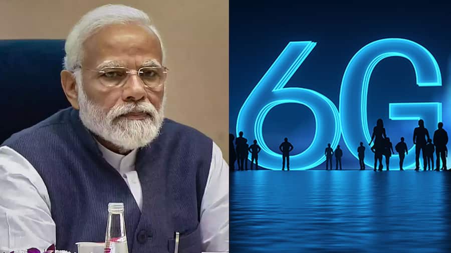 भारत में शुरू हुई 6G की तैयारी, पीएम मोदी ने लॉन्च किया रिसर्च सेंटर PM-Modi-6G