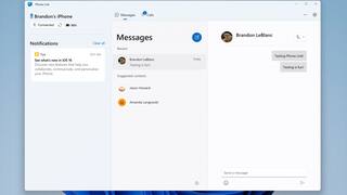 New Windows 11 update lets you link your iPhone to your PC using Phone Link for iOS