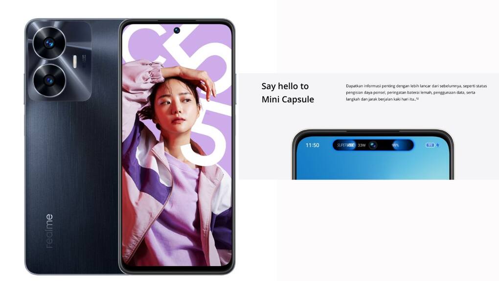Realme C55 Display