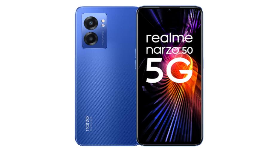 Realme Narzo 50 5G display