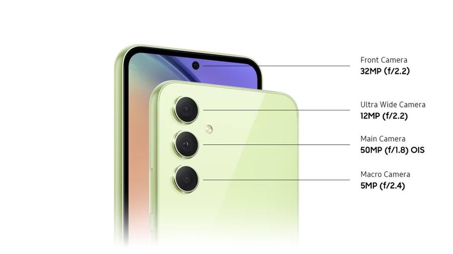 Samsung Galaxy A54 5G Camera