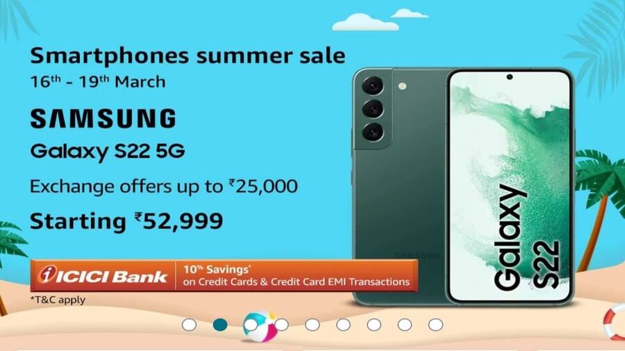 Samsung Galaxy S22 5G Discount