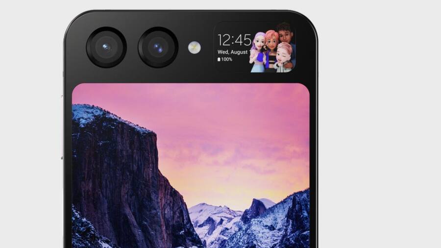 Samsung Galaxy Z Flip 5 फोन में मिलेंगे 2 कवर डिस्प्ले! तस्वीरें हुई लीक Samsung Phone