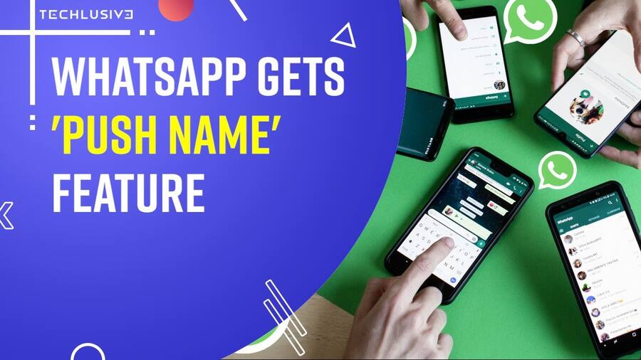 WhatsApp Is Rolling Out 'Push Name Within Chat List' Feature On iOS Beta - Watch Video new feature