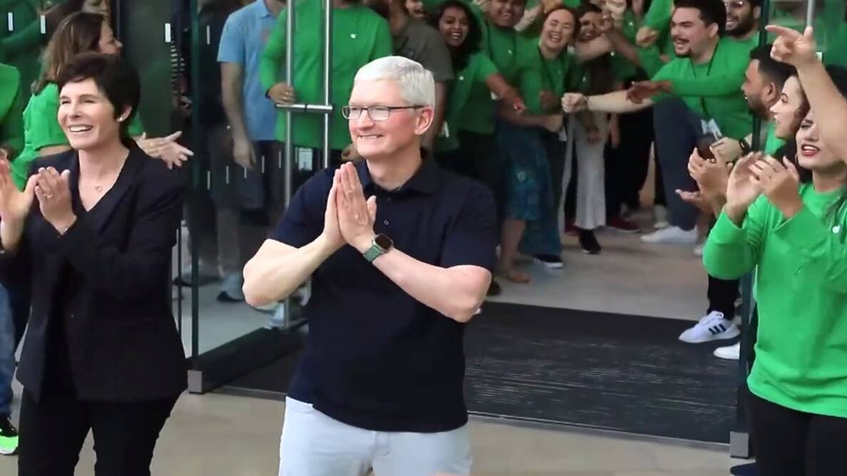 Apple BKC, company's first physical store in India, launched by CEO Tim Cook