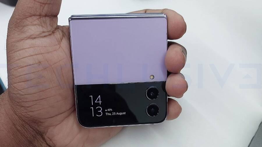 Samsung Galaxy Z Flip 5 में मिलेगी बड़ी कवर स्क्रीन, सामने आया रेंडर Galaxy-Z-Flip-4-1