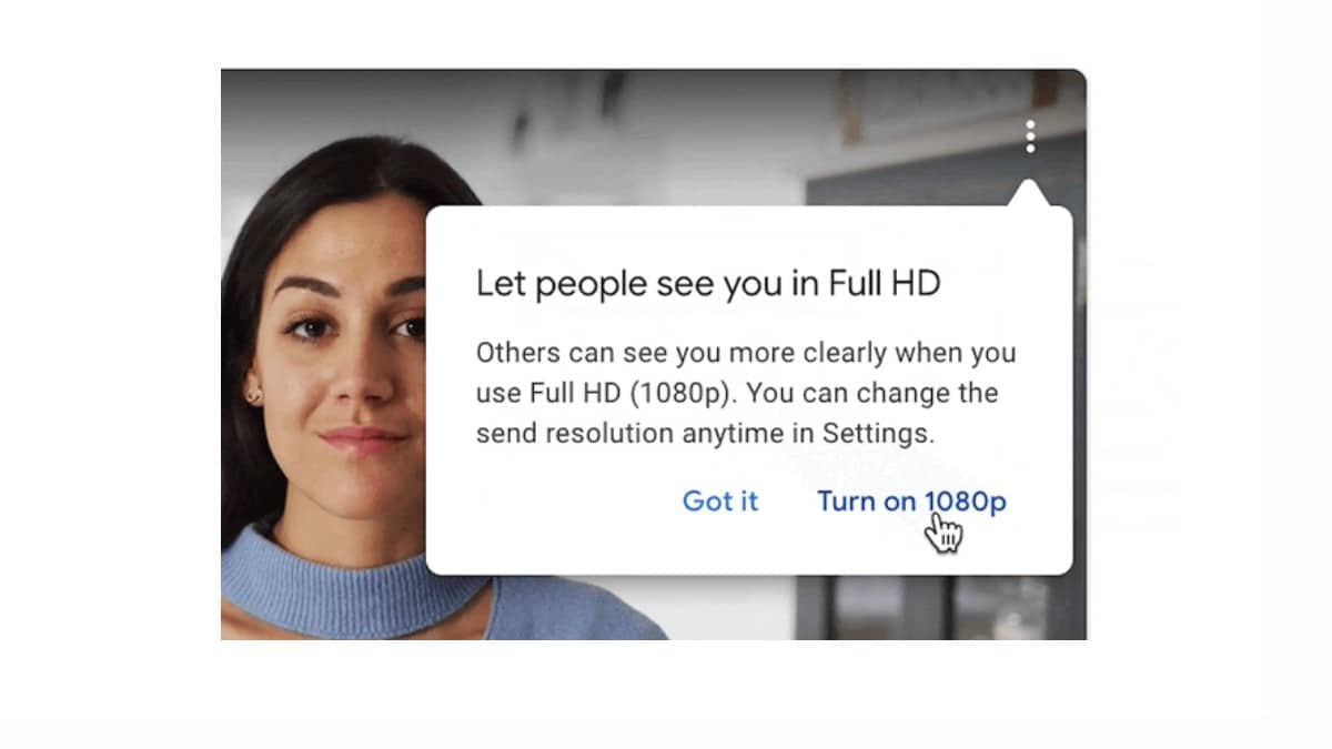 Google Meet gets support for Full HD video calls How this feature works