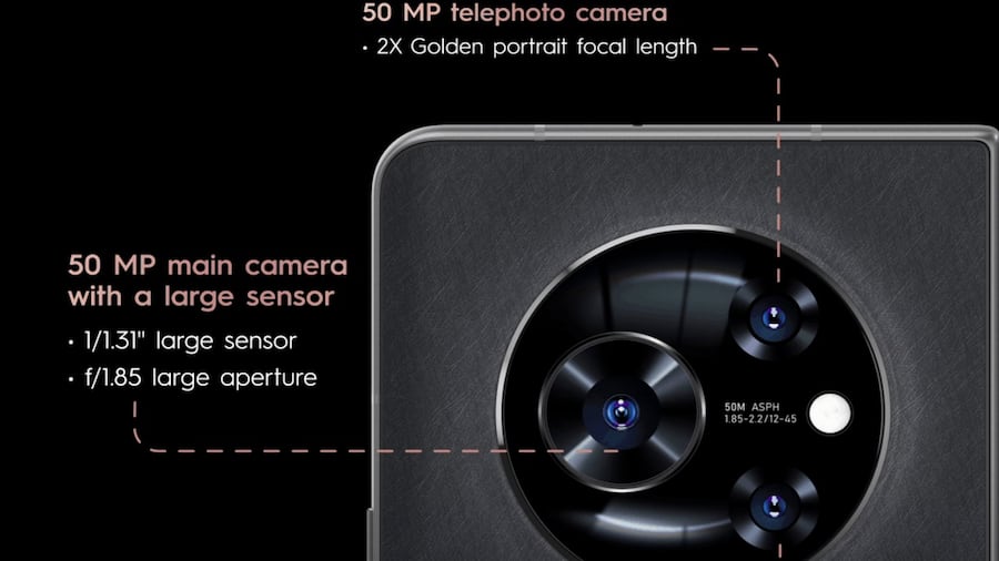 Tecno Phantom V Fold Camera