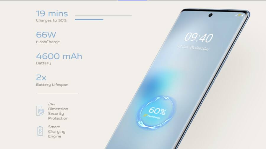 Vivo V27 Pro 5G battery