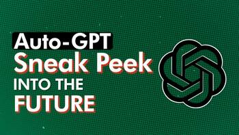 AI's Newborn Auto-GPT: The Cutting-Edge AI Tool that Provides a Glimpse into the Future - Watch Video
