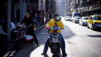 China planning to track food, grocery delivery executives using chips in bikes