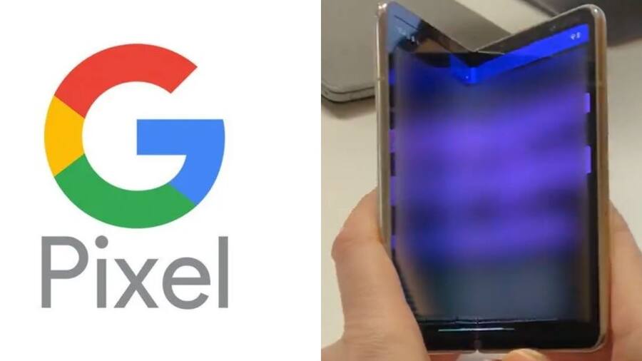 Google Pixel Fold की लाइव वीडियो हुई लीक, पहली बार दिखा मोटे बेजल्स वाला डिजाइन google