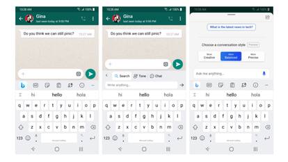 Microsoft's SwiftKey now lets you talk to ChatGPT on Bing