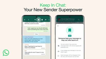 WhatsApp will now let you save disappearing messages but conditions apply