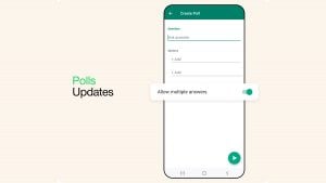 WhatsApp rolls out new updates to polls and sharing with captions